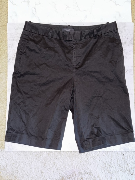 Banana Republic Pants - Banana Republic Black Flat-Front Shorts